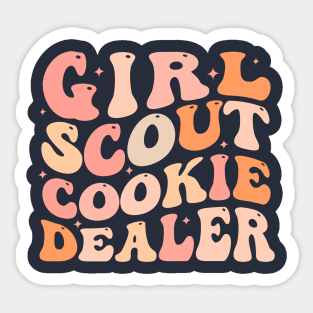 girl scout cookie dealer Sticker